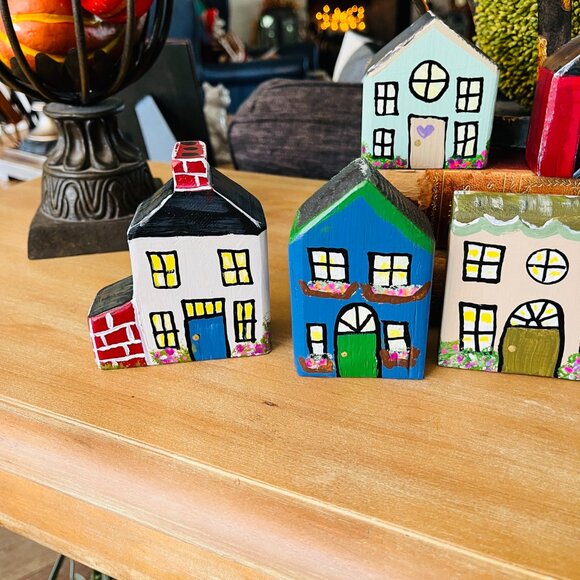 OOAK Wooden village - Picture 6 of 17